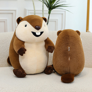 Custom Zoo Animal Mascot Wholesale Stuffed Animal Manufacturer Simulation Marmot <strong>Plush</strong> Toy