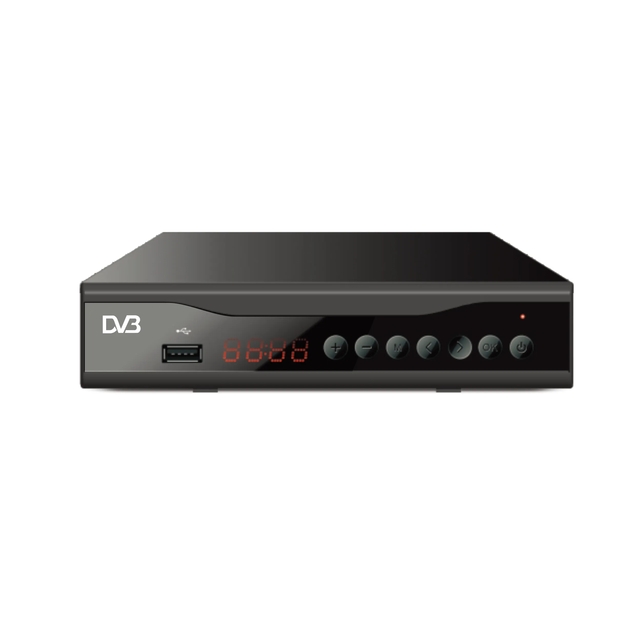 Receptor de Tv Digital MPEG 4 HD, decodificador de señal DVB T2 terrestre 4k DVB-T2 H.264 FTA, Full HD, minidecodificador