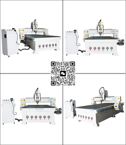 家具双门设计2024 Wiland数控现代木工机床数控路由器1325 3.2kw，带DSP离线手柄控制 - Product Image 5