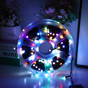 9,5 M 100 Led luces solares al aire libre Twinkle Smart Christmas Tree luces coloridas cuerdas de luz Led - Product Image 4