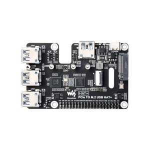 3.2 PCIe USB Gen1 M.2 cappello per Raspberry Pi 5 supporta protocollo NVMe unità a stato solido 4-Ch USB 3.2 modulo porte ad alta velocità - Product Image 4