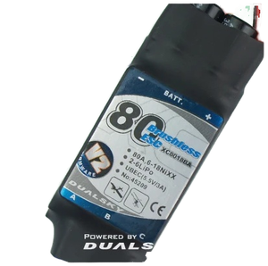 Dualsky XC8018BA V2 With UBEC 80A Brushless Electric Speed Control for <strong>RC</strong> Car and <strong>RC</strong> Model - Product Image 1