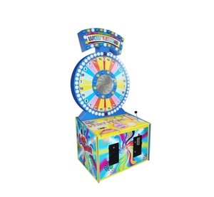 Dijital baskılı Metal ve plastik eğlenceli Spin tekerlek deneyimi ile çocuklar sikke itici makine için şanslı dönüm Spin Arcade oyunu - Product Image 1