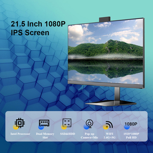 <strong>Buy</strong> Computer From China 21.5 Inch Core I5 I7 I9 Desktop Processor SSD 256gb Computer Set All in One <strong>PC</strong> - Product Image 4