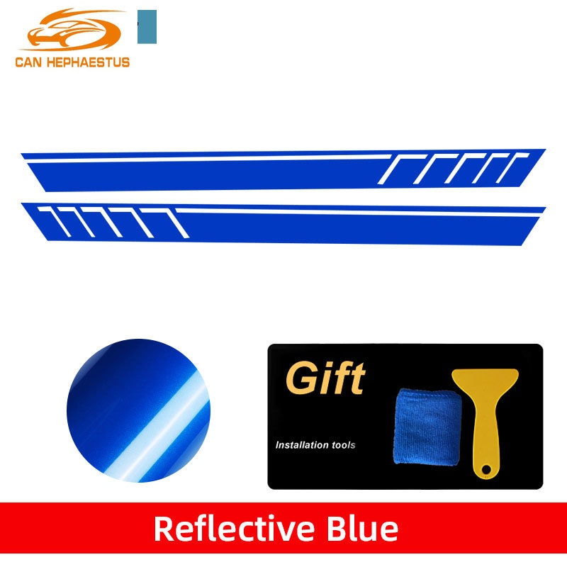 Bleu réfléchissant