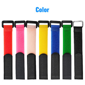 Jiehuan Factory's Customized Eco-friendly Adjustable Cinch <strong>Elastic</strong> Strap with Buckle Self-Adhesive <strong>and</strong> Heat Resistant <strong>Hook</strong> <strong>Loop</strong> - Product Image 3