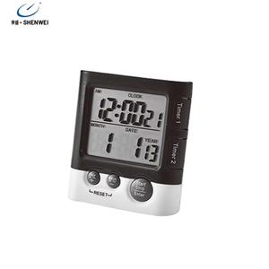 2-Channel LCD ekran geri sayım sayacı dijital Mini elektrikli mutfak zamanlayıcı plastik LED elektronik zamanlayıcı ev pişirme için - Product Image 1