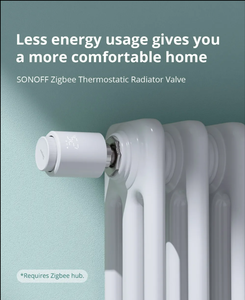 Sonoff ZigBee TRV วาล์วหม้อน้ำควบคุมอุณหภูมิอัจฉริยะ trvzb สำหรับบ้านควบคุมอุณหภูมิความร้อนใช้ได้กับ Alexa Google Home - Product Image 4