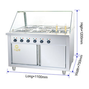 Oden หม้อหุงข้าวแนวตั้งพร้อมฝาปิดกระจก,เครื่องทำขนมแนวกริดของ Kanto Shop - Product Image 2