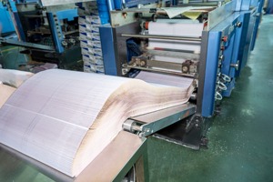 Papel de ordenador continuo sin carbón de 3 capas, hojas de papel de impresión NCR para facturas