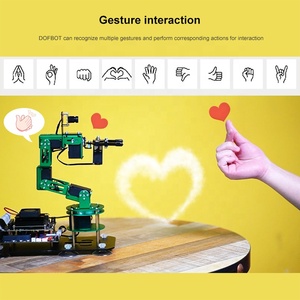 Jetson NANO DOFBOT AI Programmier kit für visuelle Erkennung des Roboterarms für Jetson NANO B01 und Raspberry Pi 4B 4G 8G