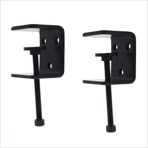OEM สนับสนุนเหล็กลอยติดผนังชั้นวางปรับโต๊ะยึดโลหะวงเล็บ U - Product Image 3