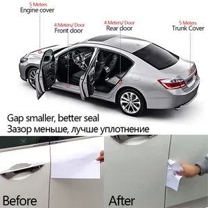 Araba sızdırmazlık şeridi b-tipi kapı ses yalıtımı şerit tüm araba genel gövde toz ve su geçirmez modifiye kauçuk şerit - Product Image 4