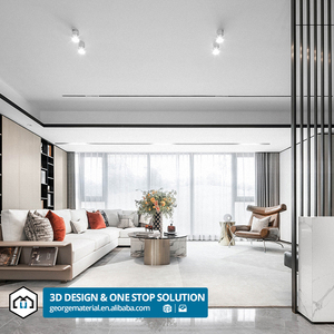 Servicio de Diseño de Interiores Servicio de diseño de arquitectura Renderizado 3D Diseño del hogar para tienda Hotel