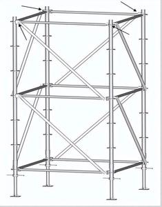 Building Best Price Galvanized Steel <strong>Modular</strong> <strong>System</strong> <strong>Scaffolding</strong> Ringlock <strong>Scaffolding</strong> for Construction - Product Image 1