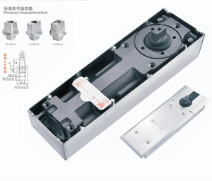 Cửa Tầng Mùa Xuân giấu Bản lề sàn Hệ thống an ninh cao tầng mùa xuân nhiệt khách sạn cửa mùa xuân tầng mùa xuân pivot - Product Image 1