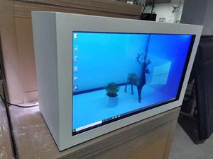 WindowsまたはAndroidシステムを備えた新しいデザインスタンドタッチスクリーン49インチショーケース透明LCDディスプレイボックス - Product Image 2