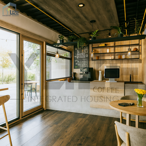 Tienda Minorista o Cafetería Prefabricada en Contenedor de Envío Modular Comercial Personalizable con Terraza - Product Image 4