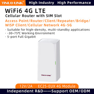 เราเตอร์ Wi-Fi 6 & 4G LTE AX1800คุณภาพสูงพร้อมฟังก์ชั่นไฟร์วอลล์ VPN และการเข้ารหัส WEP