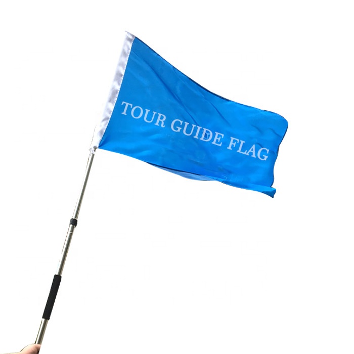 Guide de visite personnalisée drapeau