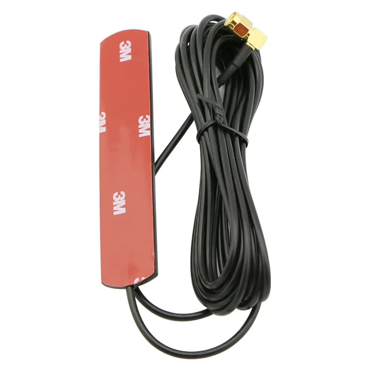 800 ~ 2700MHz SMA-Stecker abgewinkelt 3 Meter RG174 Kabel 4G LTE-Antenne, kunden spezifische 433MHz 2G 3G-Antenne IoT Cellular 4G-Autoantenne