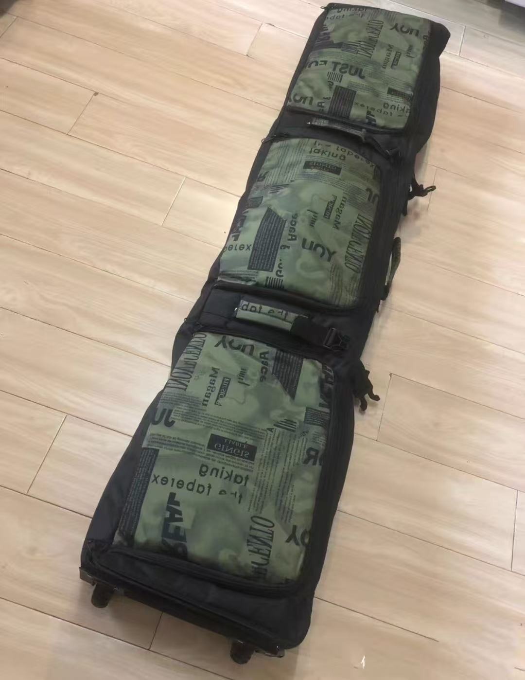 100L Pro à Roulettes - Série Tactique - Camouflage Vert