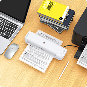 80-100mic nhỏ nhiệt máy ép Fellowes hộ chiếu máy cán nóng laminadora - Product Image 6