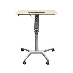 Height Adjustable Laptop <strong>Desk</strong> with Wheels Adjustable Rolling Bedside Table <strong>Computer</strong> <strong>Desk</strong> Lectern <strong>Simple</strong> Office <strong>Desk</strong> - Product Image 5