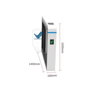Tornello automatico della barriera dell'oscillazione del portone di velocità veloce di sicurezza dell'entrata con il prezzo del sistema di controllo di accesso - Product Image 4