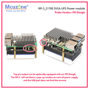 Truciolare Raspberry Pi 5 - 21700 5 v5a aumenta il modulo di potenza, uscita Usb-c con funzione di negoziazione Pd - Product Image 5