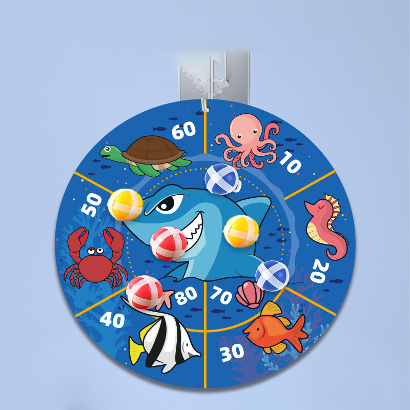 6 dipped balls+shark cloth