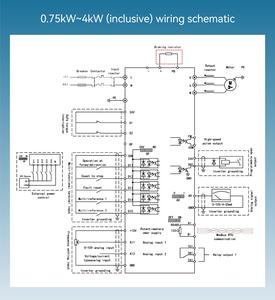 Invertitore a frequenza variabile con filtro EMC da 7.5kW per mandrini CNC - Product Image 5