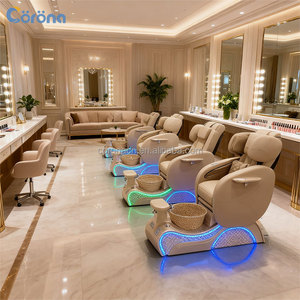 Salon Meubels Luxe Elektrische Pipeloze Jet <span class=keywords><strong>Pedicure</strong></span> Stoel Met Massagefunctie - Product Image 3