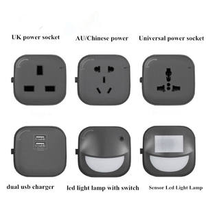 Modern Aluminum <strong>Embedded</strong> Removable Wall Track USB Socket Kitchen Multifunctional Power Track Rail Socket <strong>System</strong> - Product Image 2
