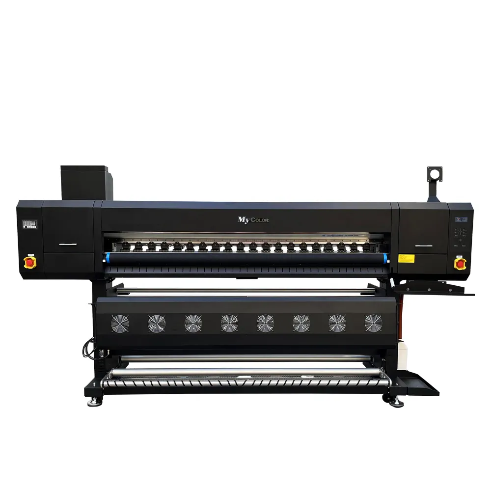 Impresora comercial de inyección de tinta de sublimación de 1,8 m Máquina de impresión de tela digital para imágenes de alta calidad