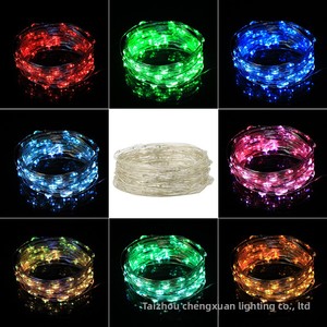 ไฟสาย LED 16สี RGB หรี่แสงได้, ไฟสาย USB อัจฉริยะโคมไฟสายทองแดงกล่องแบตเตอรี่ข้ามพรมแดนสำหรับวันหยุดคริสต์มาส - Product Image 3