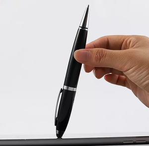 מותאם אישית פרומו עט צורת USB פלאש כונני 16GB 32GB 64GB 128GB Pendrive USB מתנות מתכת USB פלאש זיכרון