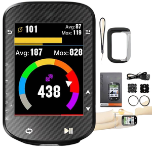 IGPSPORT BSC300 GPS <strong>Cycle</strong> Bike <strong>Computer</strong> <strong>Wireless</strong> Speedometer BLE ANT+ Route Navigation Cycling Odometer Speed <strong>Cadence</strong> HRM Sensor - Product Image 1