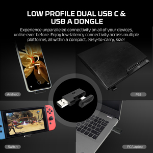 Fantech SHOOTER III WGP13S kablosuz joystick PS4 yönlü Gamepad çoklu platformlar denetleyici Gamepad PC Manette - Product Image 4