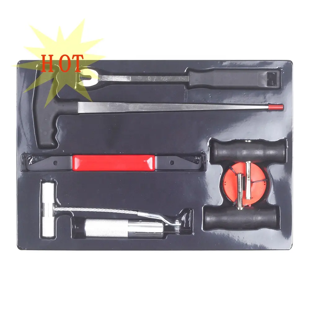 Speciale 7pc Altro Veicolo Parabrezza Removal Tool Kit Auto di Riparazione Del Corpo di Riparazione del Parabrezza Strumento