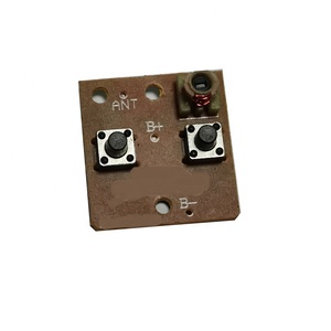แผงวงจรควบคุมระยะไกล2ช่องสัญญาณสำหรับรถยนต์ PCBA Tx และ RX PCB แผงวงจรอิเล็กทรอนิกส์รถยนต์ของเล่น RC พร้อมไฟ LED - Product Image 6