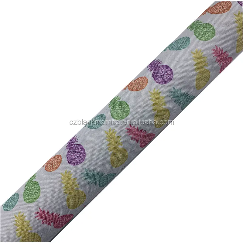 600D Polyester wasserdichter Obst druck Oxford-Stoff mit PVC-PU-Beschichtung Hersteller, Oxford-Stoff für Taschen material