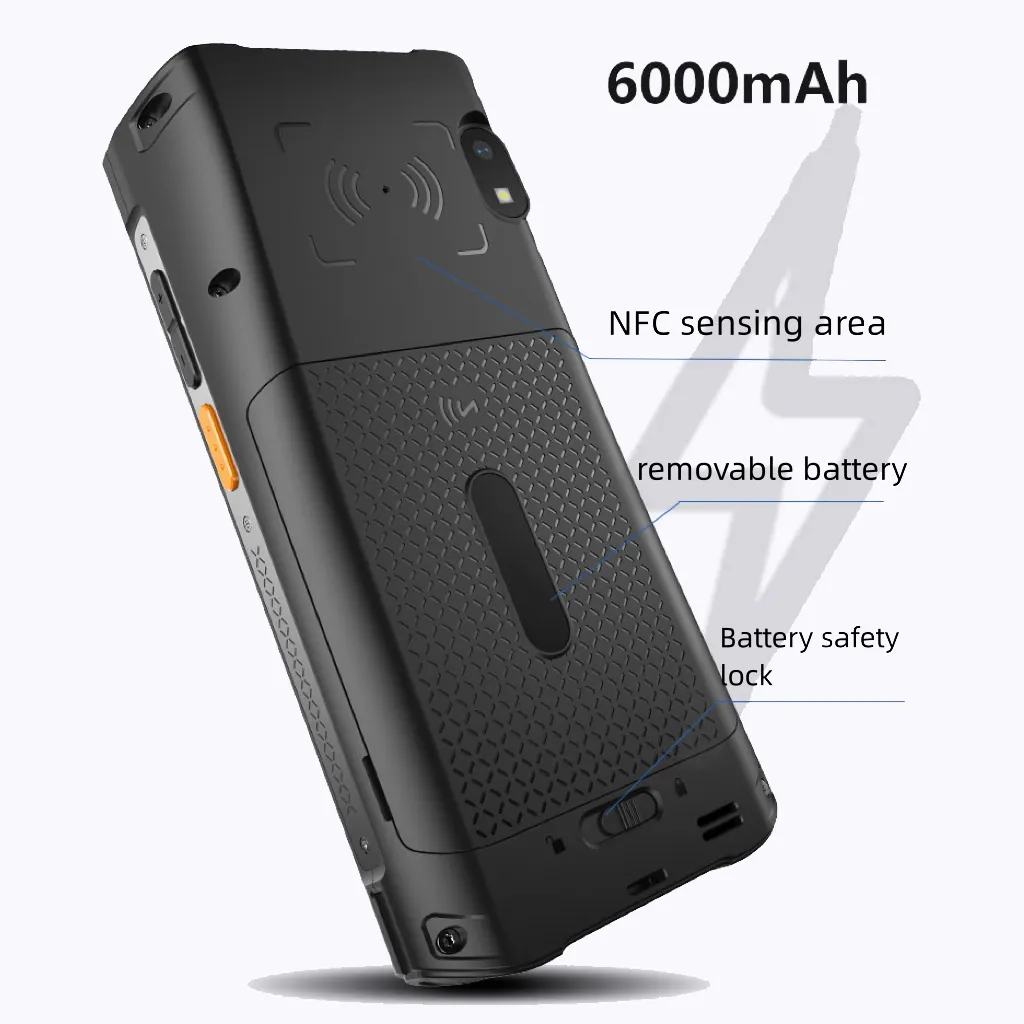SG7908/Handheld Robustes Mobiltelefon Android 11 Mit 1D/2D Barcode Scanner Reader RFID NFC Handheld PDA Terminal