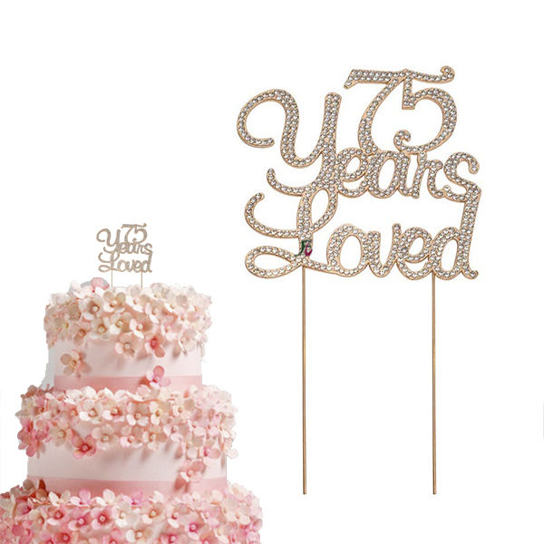 rose gold 75 years loved