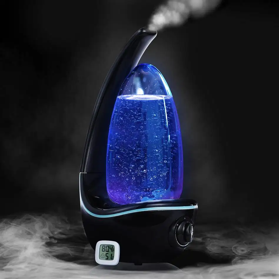 GEMEO – humidificateur d'énergie solaire 2L, purificateur d'air, humidificateur d'air led