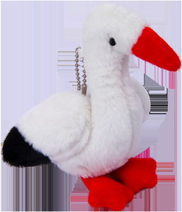 かわいいシミュレーション鳥ぬいぐるみペリカン人形ペンダント