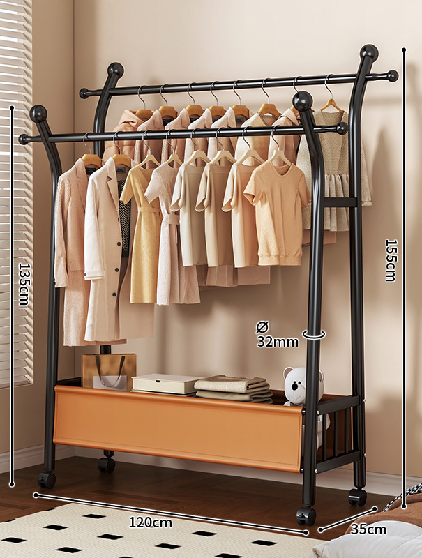 120cm black-orange