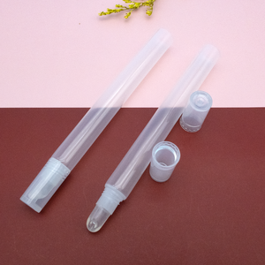 <strong>Slender</strong> Shape Soft Empty Lipstick Plastic <strong>Tube</strong> Custom Color and Logo Cosmetics Lightweight Portable Lip Gloss <strong>Tube</strong> With Wands - Product Image 5