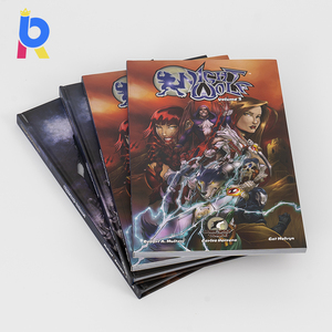 儿童、教育、漫画、艺术、故事书、平装笔记本定制软封面印刷服务