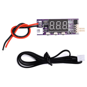 Regolatore di temperatura della ventola PWM a quattro fili intelligente regolatore di temperatura del display digitale della velocità della temperatura DC12V3A - Product Image 1